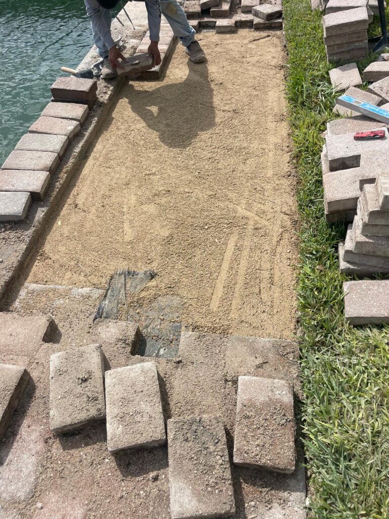 Naples driveway paver installer